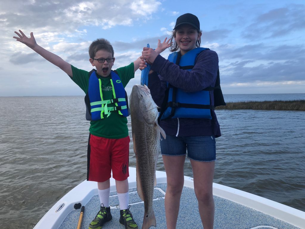 Fat Redfish & Trout In Galveston Bay Galveston Bay Fishing Guide
